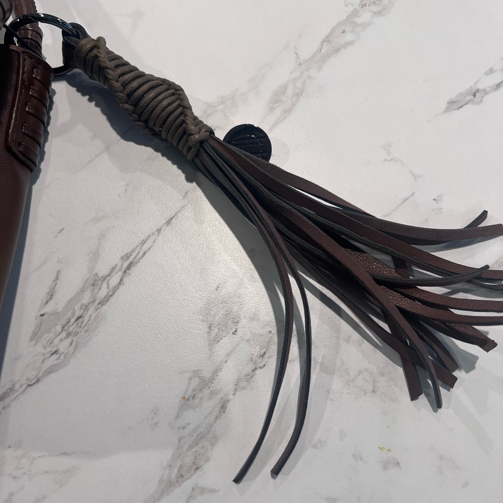 House of Harlow 1960 Dark Brown Leather Crossbody - Picture 3 of 8